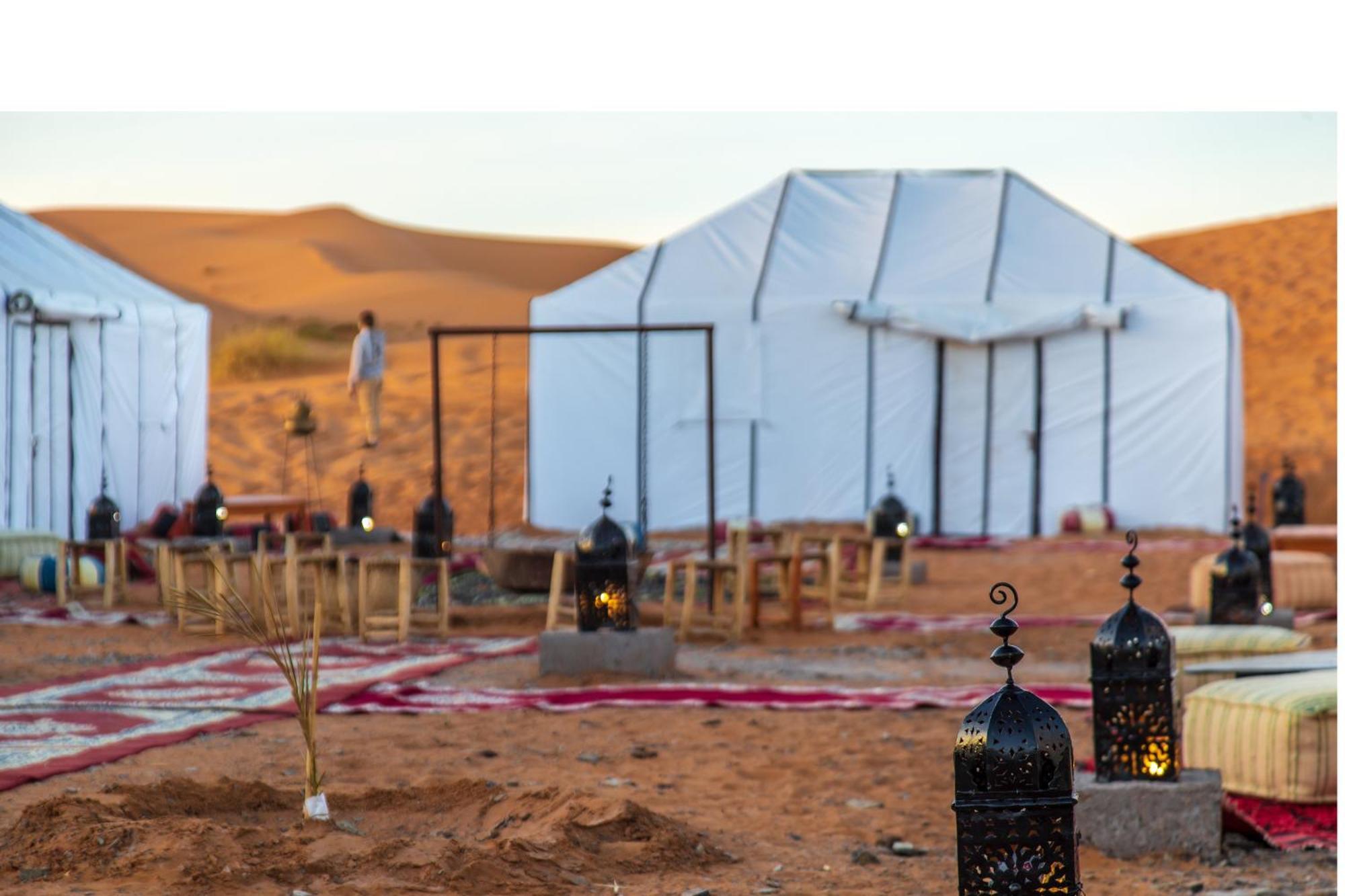 Erg Chebbi Khamlia Desert Camp Merzouga Exterior photo